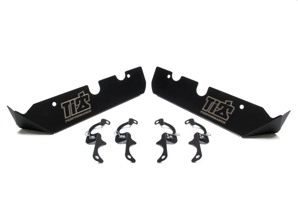 TI22 Performance Spark Plug Guards Complete Black TIP5100