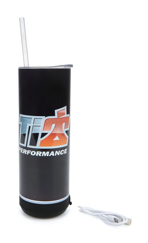 TI22 Performance Speaker Tumbler 20oz Stainless Steel Black TIP9050