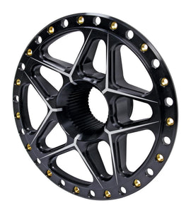 TI22 Performance Splined Wheel Center Black TIP2890