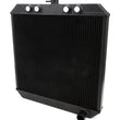 Load image into Gallery viewer, TI22 Performance Sprint Car Radiator Down Flow Black 4 -10 Inlet TIP5200