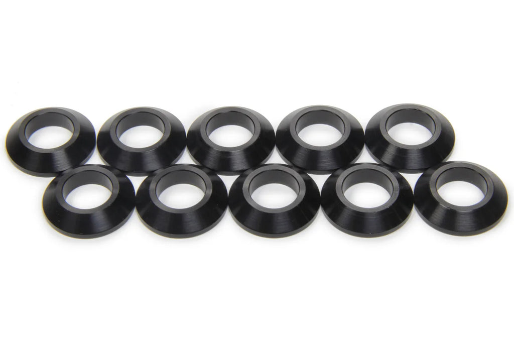 TI22 Performance Tapered Spacers 1/2in ID 1/4in Thick Black 10pk TIP8221-10