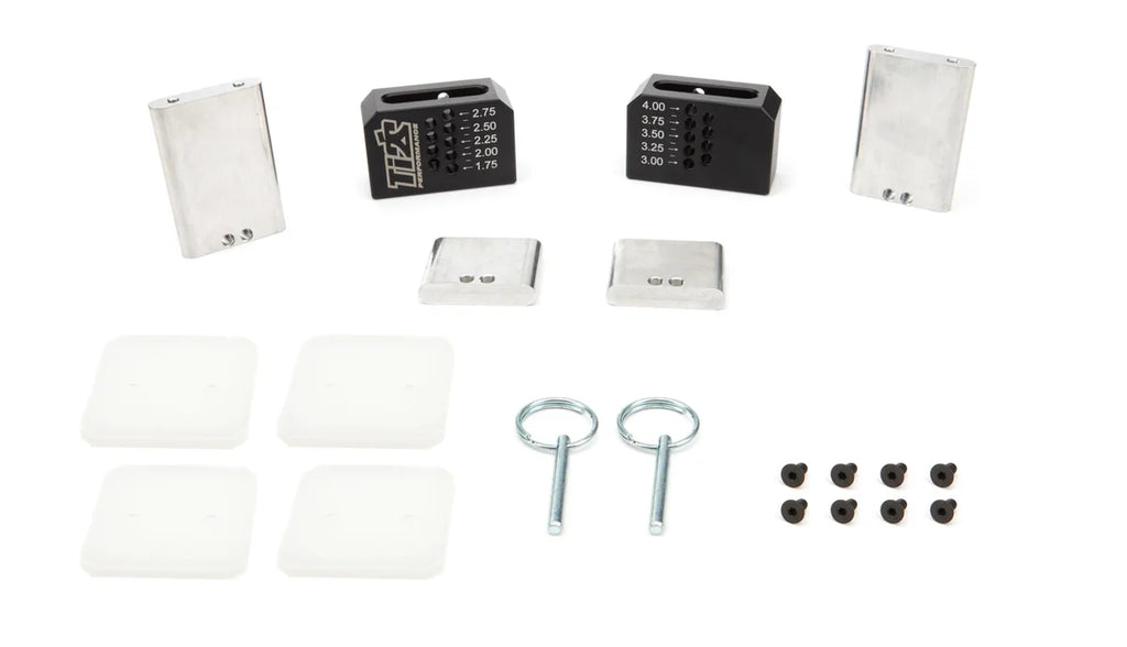TI22 Performance Ti22 Setup Blocks Short Black 1-3/4in-4in TIP2980
