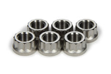 Load image into Gallery viewer, TI22 Performance Torque Tube Nut Set 6pcs Titanium 12pt TIP1054