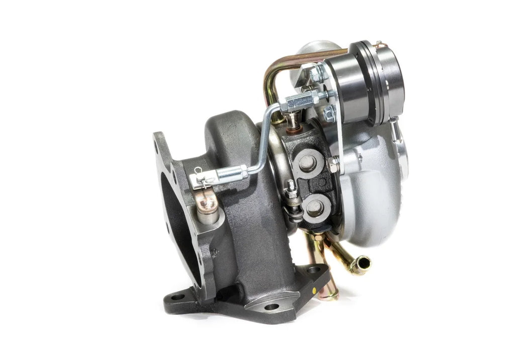 TR Billet TD05-18G Bolt On Turbo Stock Replacement for Subaru Impreza WRX 2002-2007 & STI 2004-2020 - Installation View