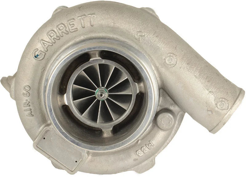 TR Billet Wheel GT30 Ball Bearing Turbo - Front View