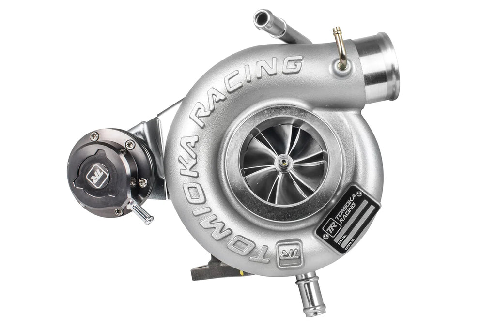 TR GTX2971 Stock Replacement for Subaru WRX 02-07 and STi 04-21 - Side View