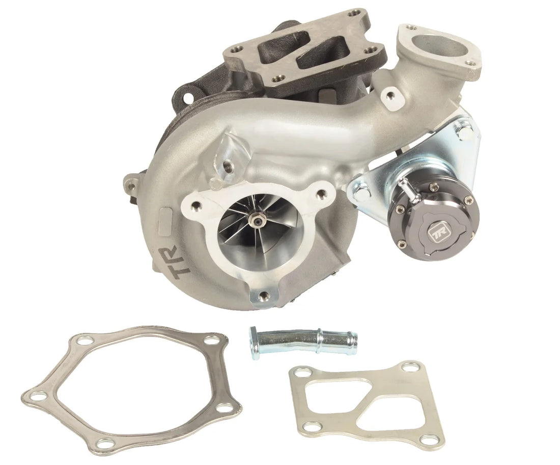 TR Sigma Billet Wheel Turbo for Mitsubishi EVO - Side View