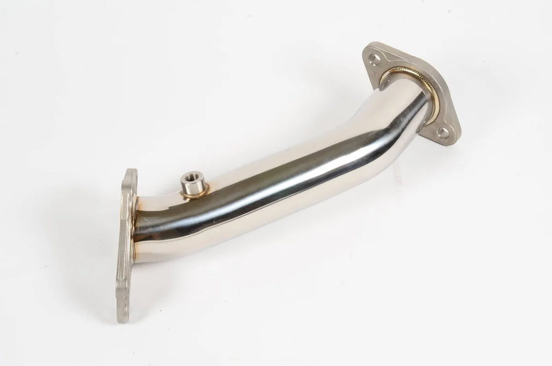 TR Subaru 2-Bolt Up-Pipe - Back View