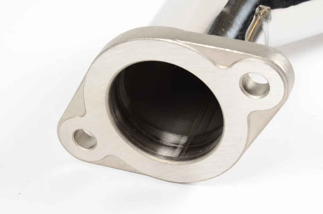 TR Subaru 2-Bolt Up-Pipe - Installation View