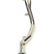 Load image into Gallery viewer, TR Subaru WRX 08-14 / STi 08+ Twin Scroll High Flow Catless Downpipe - Back View