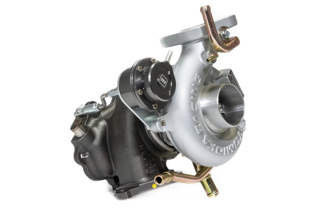 TR TD05-18G Bolt On Turbo Stock Replacement for Subaru WRX 08-14, Forester 09-13 & Legacy GT 05-09 (Flange Outlet) - Back ...
