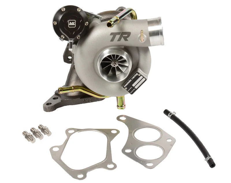 TR TD06-20G Billet Wheel Twin Scroll Bolt On Turbo Stock Replacement for Subaru WRX 2002-2007 & STI 2004-2020 - Side View