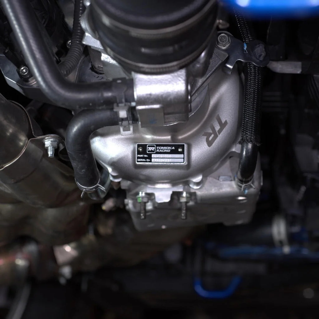 TR TR-TS1055 VB670 Ball Bearing Turbo Upgrade with Billet Compressor Wheel for 2022+ Subaru WRX VB FA24DIT - Side View