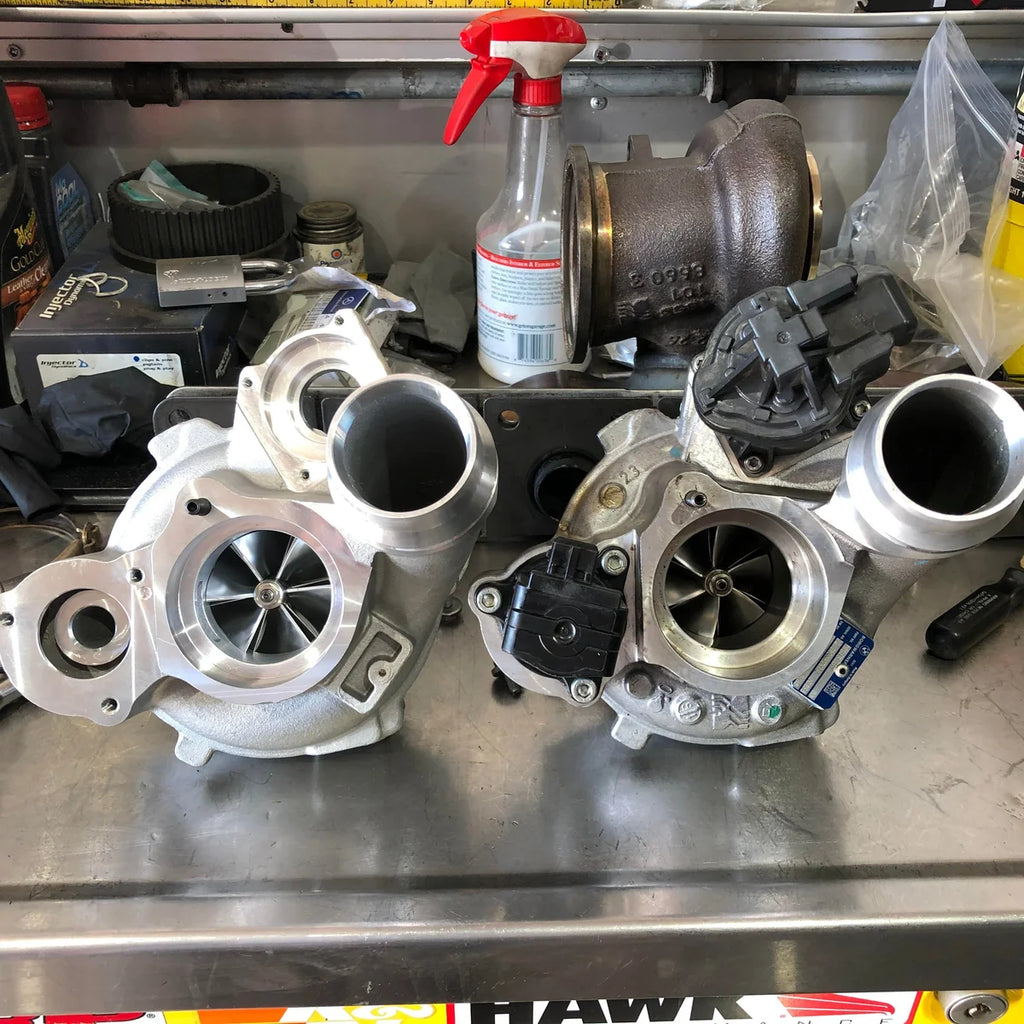 TR TW2007 Turbo for BMW N55 EWG - Installation View