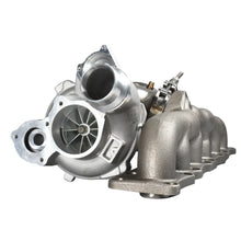 Load image into Gallery viewer, TR TW2009 DCBB BWX700 600HP Turbocharger with Exhaust Manifold for BMW N55 Engine - Front View