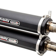 Load image into Gallery viewer, TRINITY RACING Dual Exhaust - Black - Main Product View