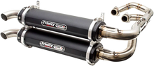 Load image into Gallery viewer, TRINITY RACING Dual Exhaust - Black - Main Product View