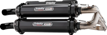 Load image into Gallery viewer, TRINITY RACING Dual Exhaust - Black - Side View