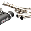 Load image into Gallery viewer, TRINITY RACING Dual Exhaust - Black - Main Product View