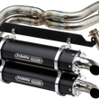 Load image into Gallery viewer, TRINITY RACING Dual Exhaust - Black - Talon - Main Product View