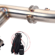 Load image into Gallery viewer, TRINITY RACING Side Piece Header Pipe - with Electronic Cutout - Main Product View