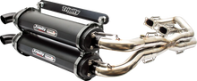 Load image into Gallery viewer, TRINITY RACING Stage 5 Dual Exhaust - Black - Detail View