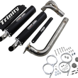 Load image into Gallery viewer, TRINITY RACING Stage 5 Dual Exhaust - Black - Main Product View