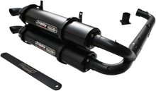 Load image into Gallery viewer, TRINITY RACING Stage 5 Dual Exhaust - Black - Side View