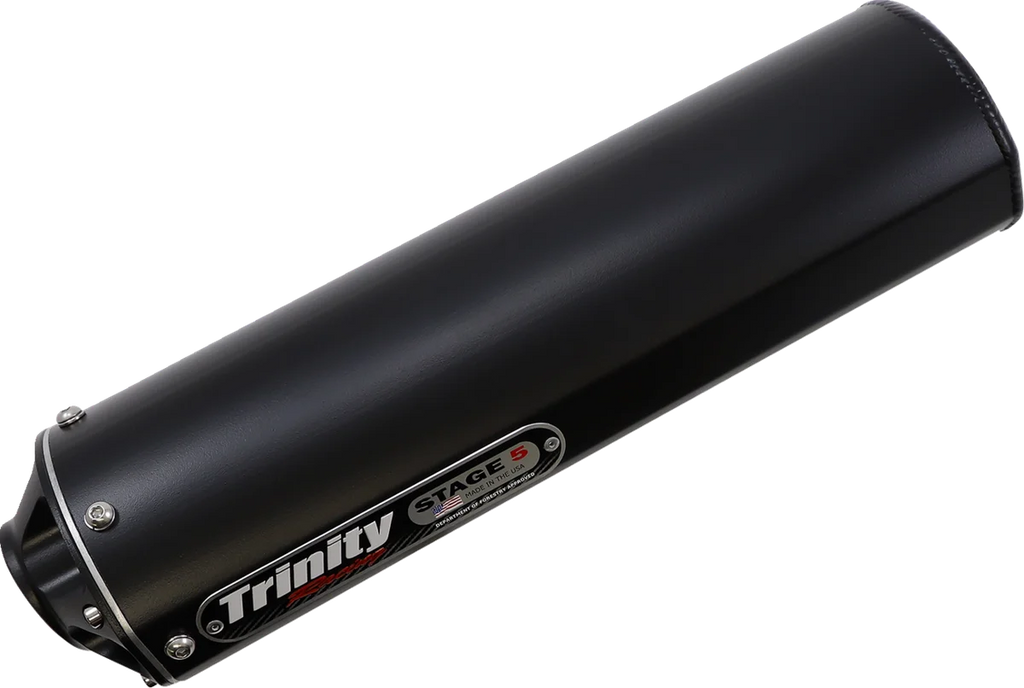 TRINITY RACING Stage 5 Slip-On Muffler - Cerakote® - Main Product View