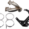 Load image into Gallery viewer, TRINITY RACING Stainless Steel Slip-On Mufflers - Back View