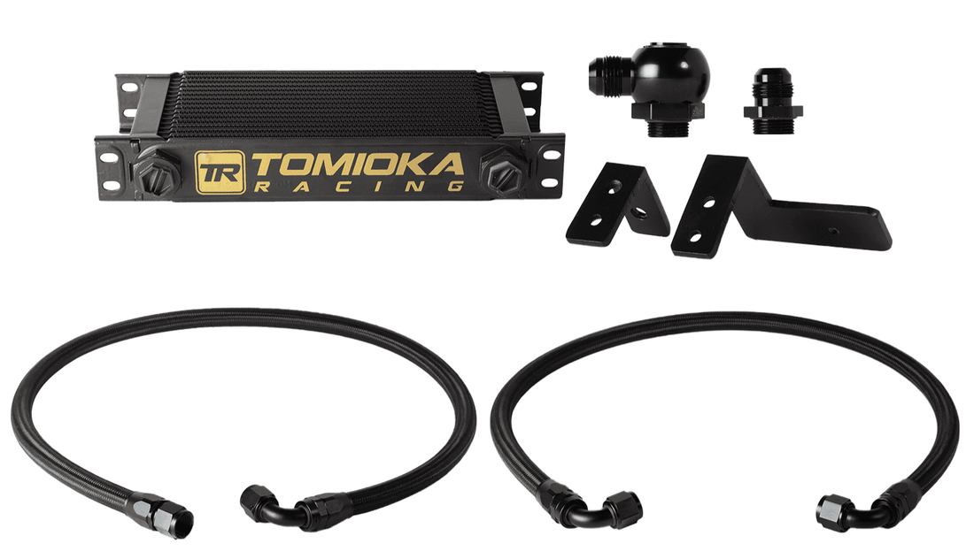 TR Oil Cooler Kit for 2022+ Subaru WRX FA24F VB with Thermostat 180°F (TR-ES2046)