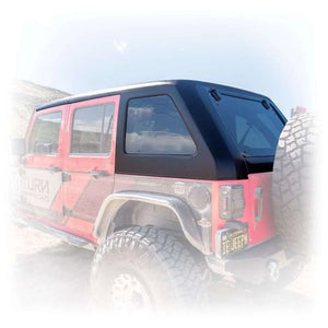 TURN Offroad 4 Door Fastback Hardtop 2 Piece fits 2007-2018 Jeep JK - Main Product View