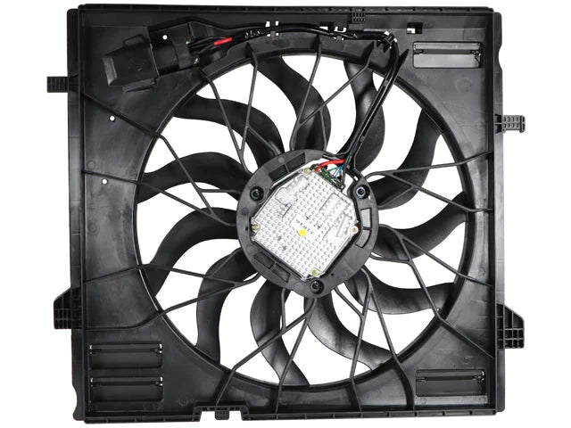 TYC Auxiliary Fan Assembly 624680 - Side View