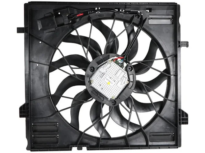 TYC Auxiliary Fan Assembly 624680 - Side View