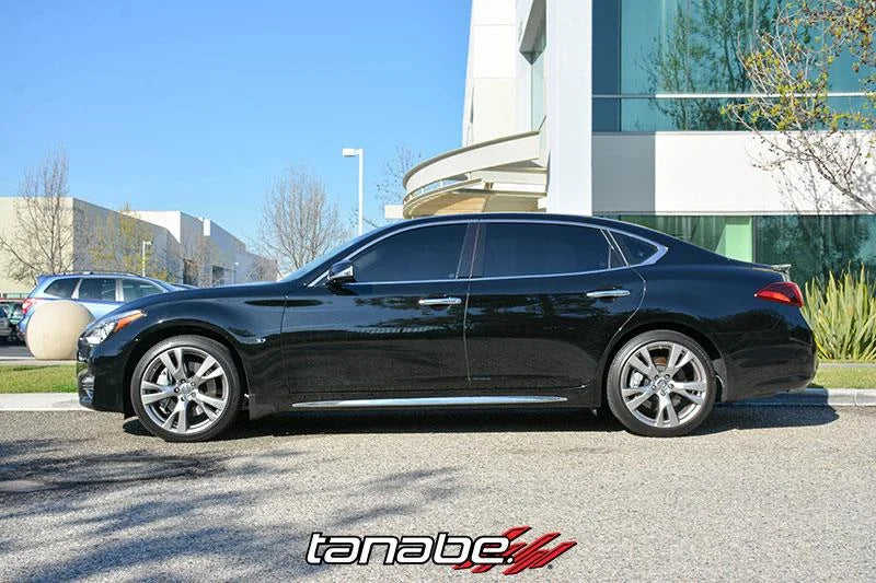 Tanabe NF210 Springs 10-12 Infiniti M37 RWD / 2015 Infiniti Q70L 3.7L RWD - Side View