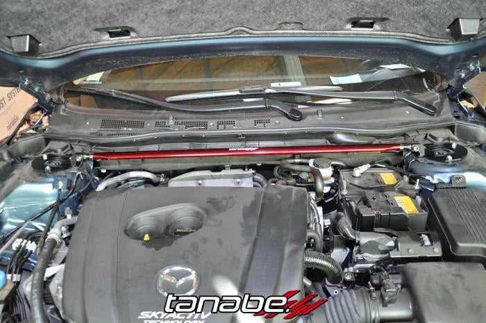 Tanabe Sustec Front Strut Tower Bar 14 Mazda 3 (3dr & 5dr) / Mazda 6 - Main Product View