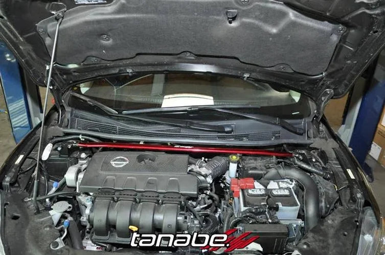Tanabe Sustec Front Strut Tower Bar 13 Nissan Sentra - Side View