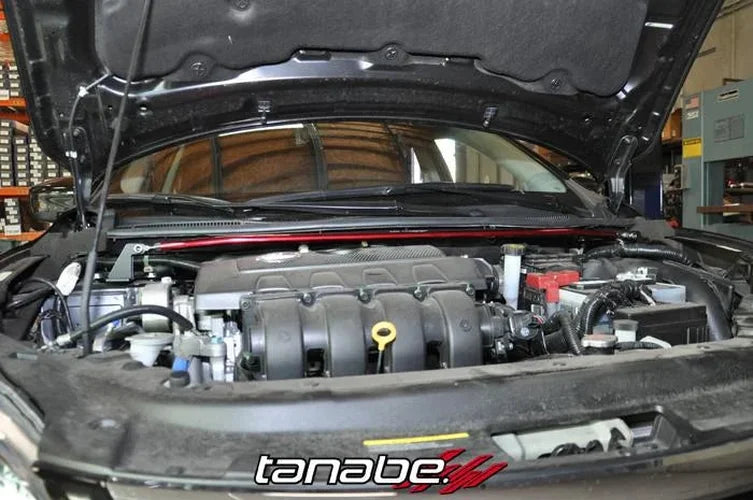 Tanabe Sustec Front Strut Tower Bar 13 Nissan Sentra - Installation View