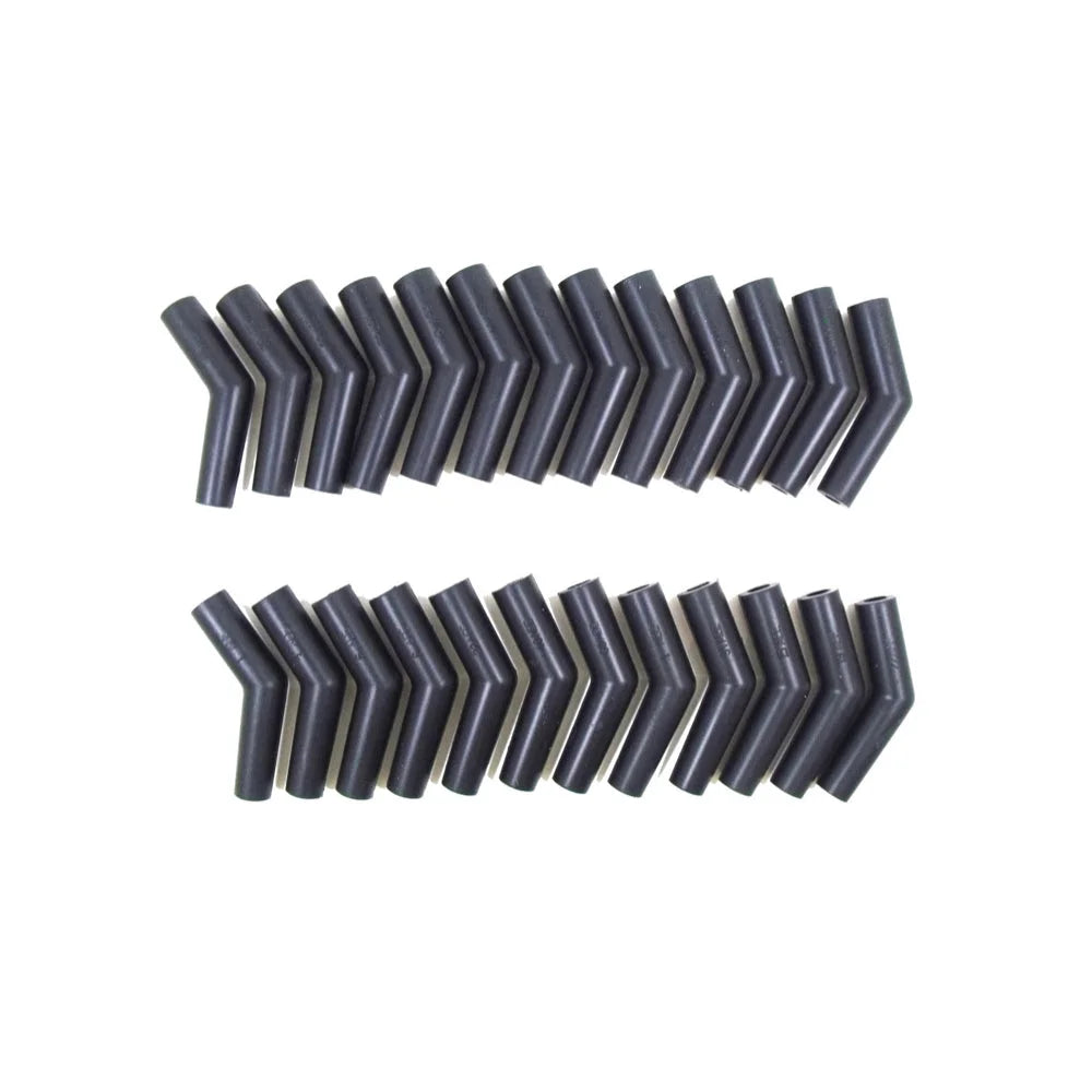 Taylor Cable 135-Deg Spark Plug Boots 25pk Black Silicone