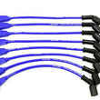 Load image into Gallery viewer, Taylor Cable 409 Spiro-Pro Plug Wire Race Set 135-Deg Blue 79614