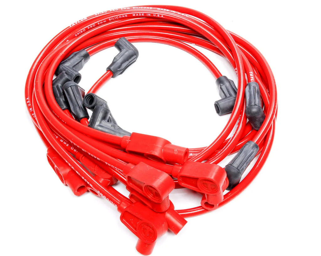 Taylor Cable 8mm 87/Up Sb Chevy Red