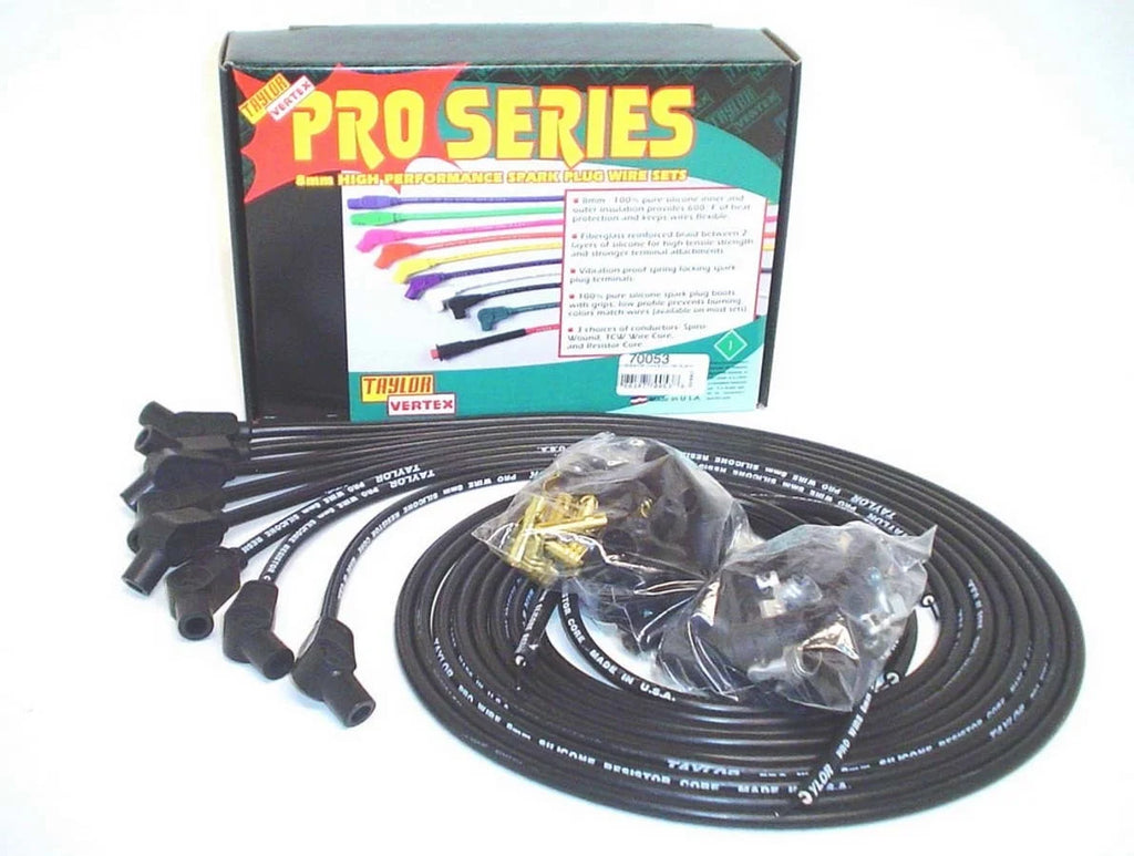 Taylor Cable 8mm Black Pro Wire 135 D 70053