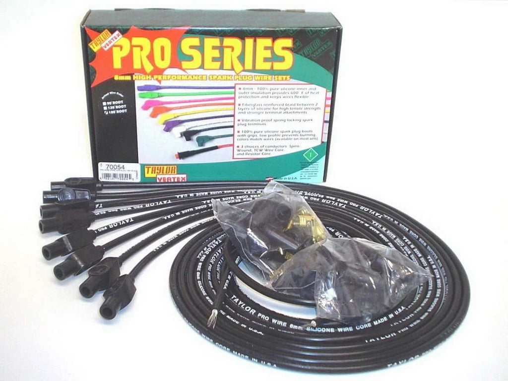 Taylor Cable 8mm Black Pro Wire 180 D 70054