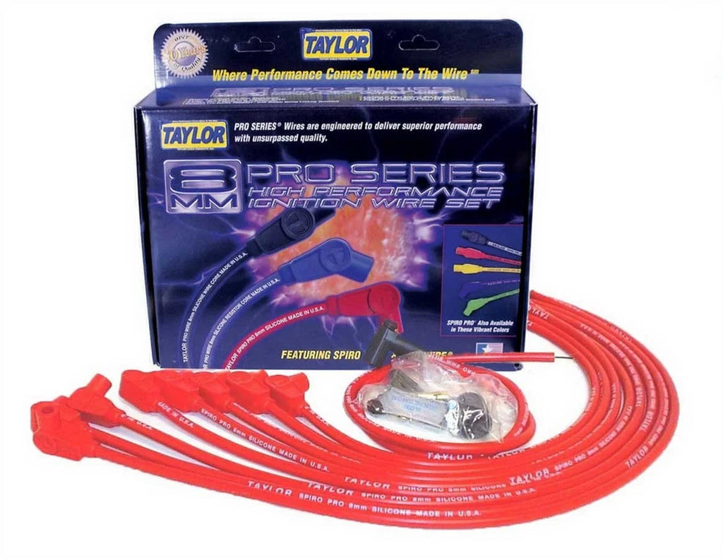 Taylor Cable SBC 8MM Pro Race Wires- Red