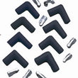 Load image into Gallery viewer, Taylor Cable Spark Plug Boot &amp; Termnl Kit 90 Degree Black 46001