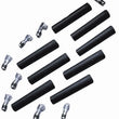 Load image into Gallery viewer, Taylor Cable Straight Spark Plug Boot &amp; Terminal Kit - Black