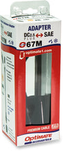 Load image into Gallery viewer, Tecmate Adapter Kit - SAE to 2.5 mm Barrel O-67 - Side View