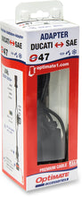 Load image into Gallery viewer, Tecmate Adapter - SAE O-47 fits Ducati - Back View