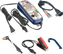 Load image into Gallery viewer, Tecmate Battery Charger/Maintainer - OptiMate™ 4 - Quad Program - Premium TM631PR - Side View