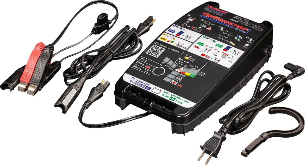 Tecmate Battery Charger/Maintainer TM650US - Main Product View